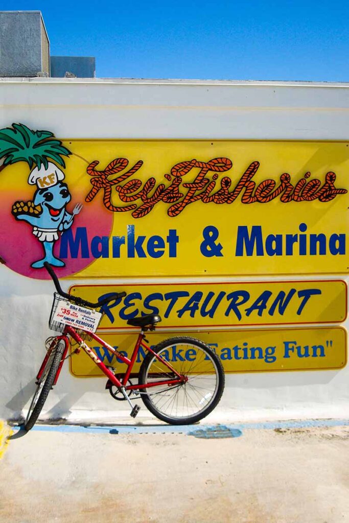 Keys Fisheries sign