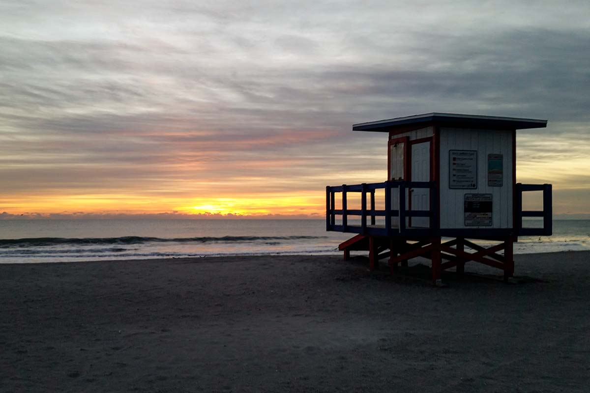 Cocoa Beach Lifeguard Shack