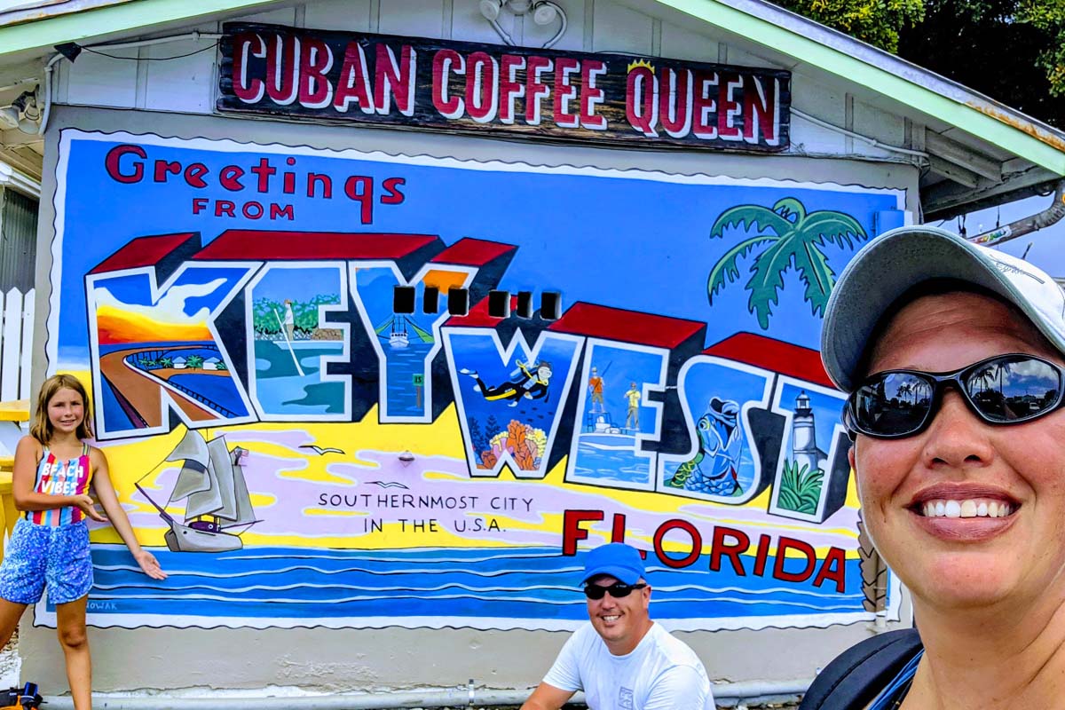 Cuban Coffee Key West Mural