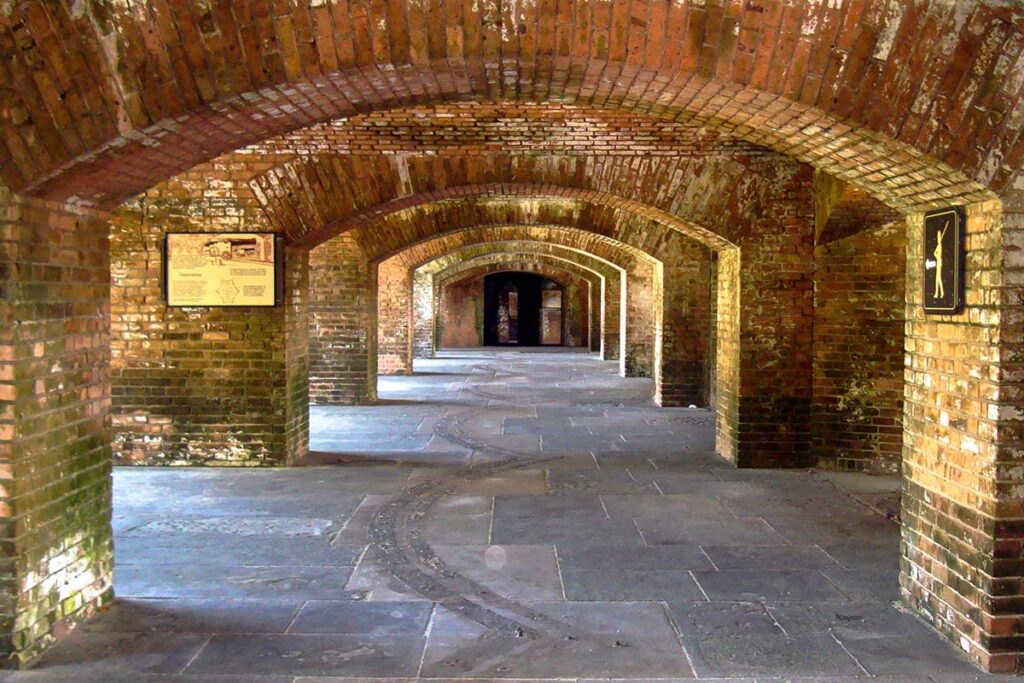 Dry Tortugas National Park Inside Fort