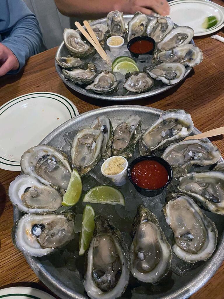 Half Shell Raw Bar Oysters