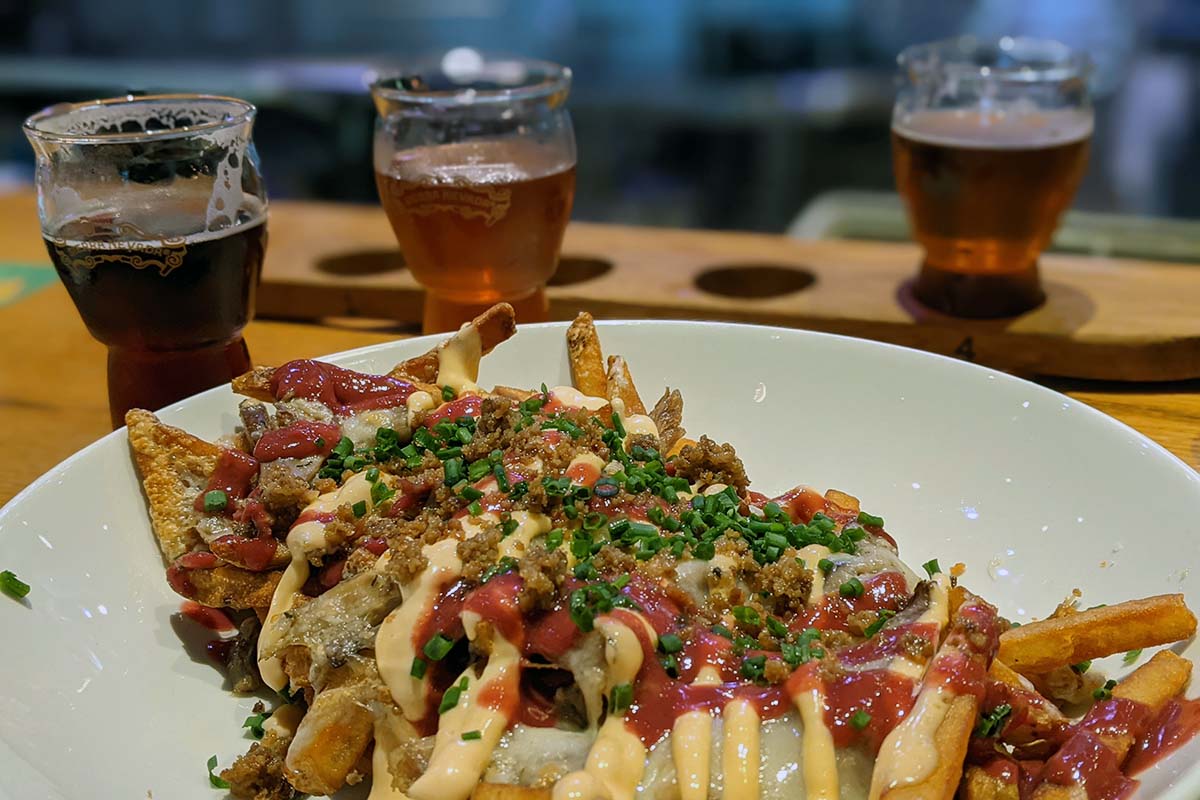 Sierra Nevada Fries and Beer